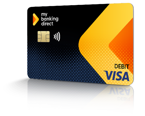 My banking Direct Visa Debit card